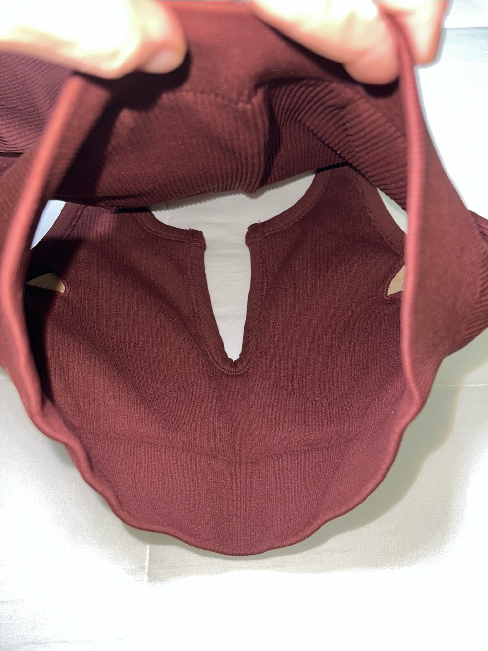 Seamless Ribbed workout set - Picture 4 of 4